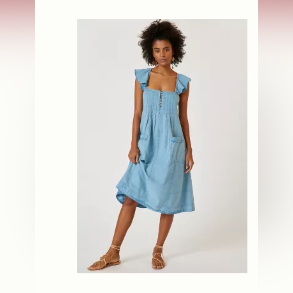 Pilcro midi dress